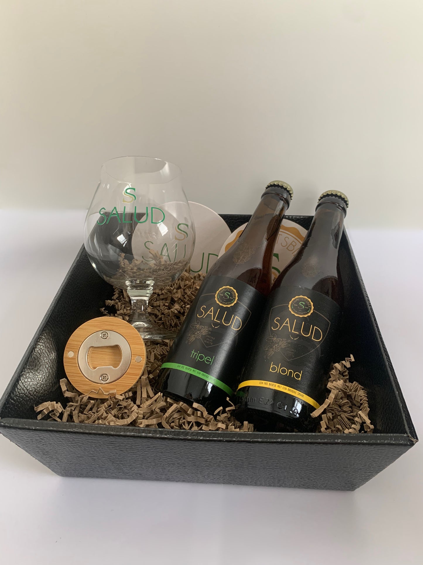 Bierpakket inclusief glas en opener
