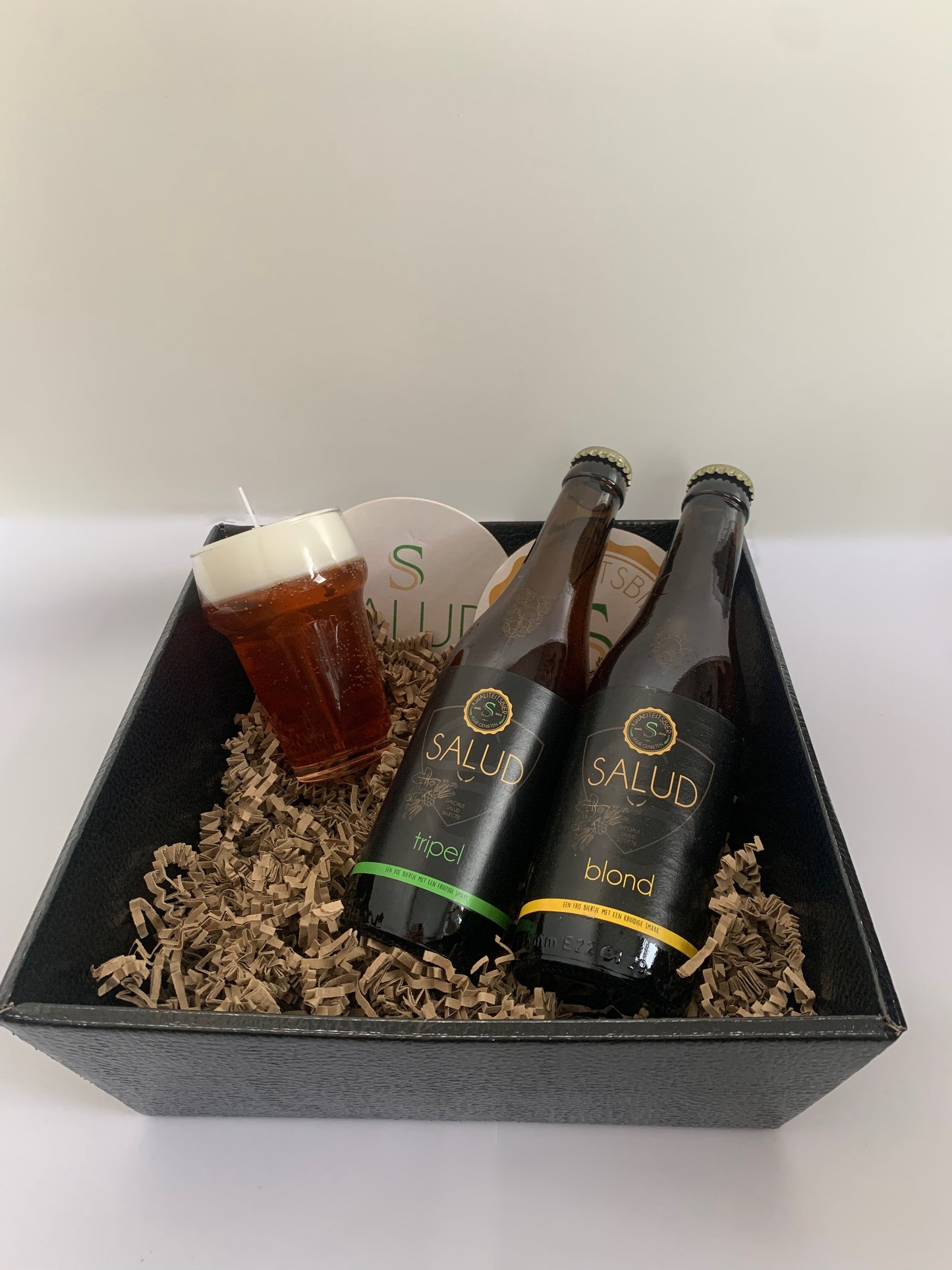 Bierpakket inclusief kaars