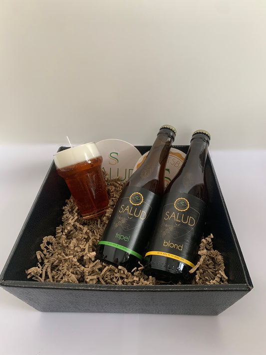 Bierpakket inclusief kaars